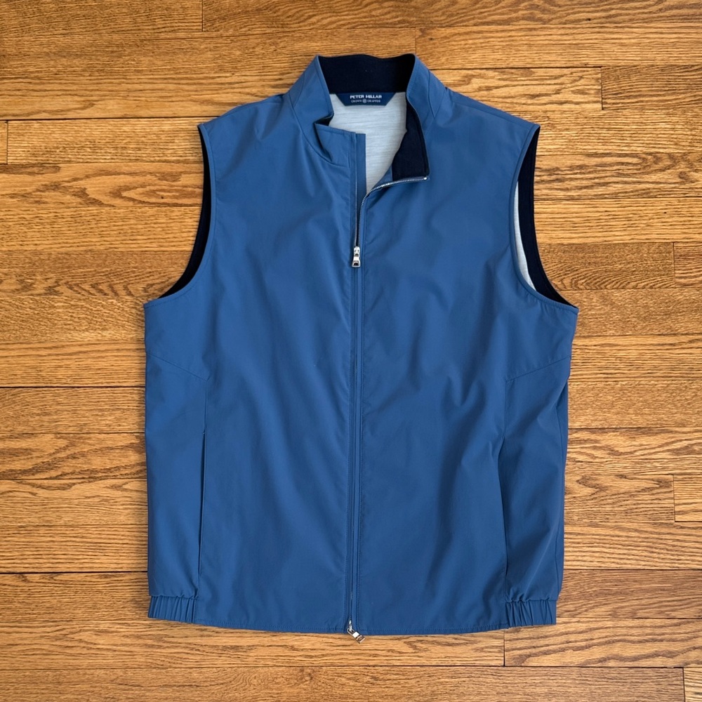 Peter Millar medium Blue Men's Vest Crown Crafted
